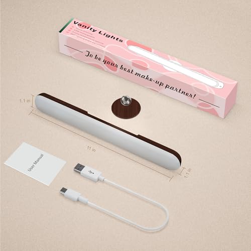 Rechargeable Vanity Light for Mirror