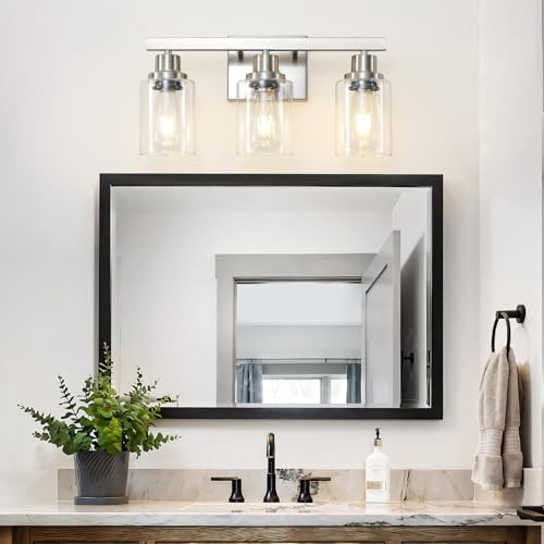 3 Light Bathroom Light Fixtures (3 Count)