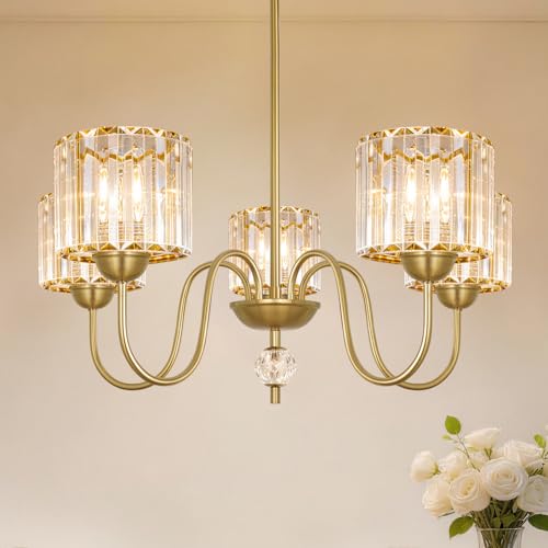 27'' Gold Chandeliers for Dining Room