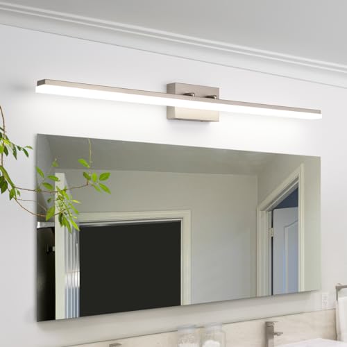 48in LED Vanity Lights for Bathroom Brushed Nickel