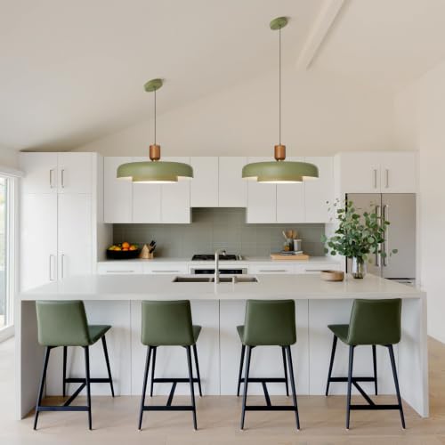 Mid Century Green Pendant Light