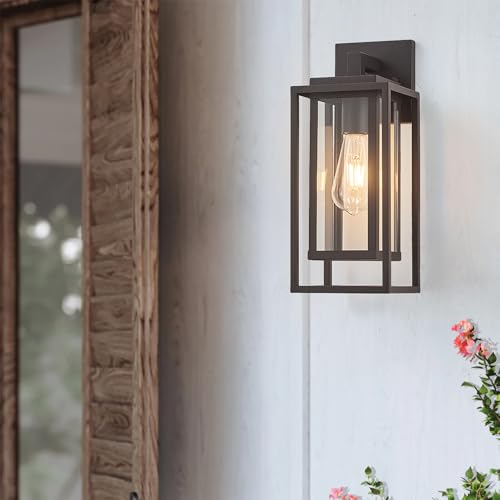 14" Double Cage Outdoor Wall Light (2 Count)