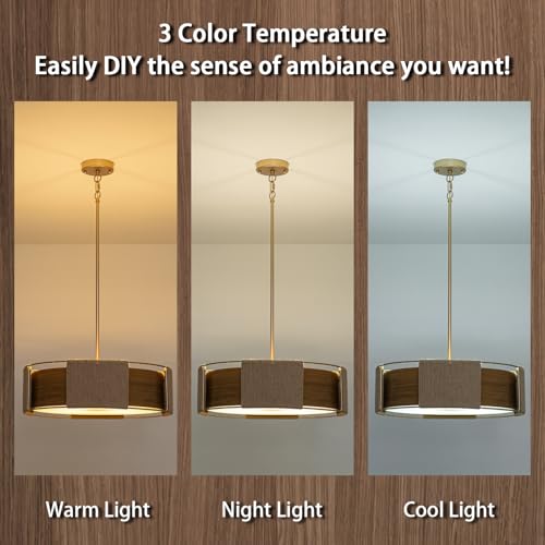 Modern Rattan Chandelier