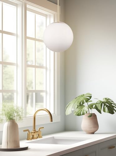 Ceres 14" Modern Globe Pendant Light for Kitchen Island