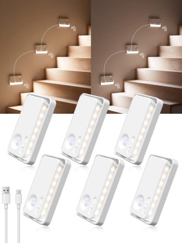 Motion Sensor Night Lights (6 Count)
