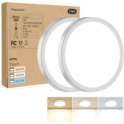 2PACK LED Flush Mount Ceiling Light (2 Count)
