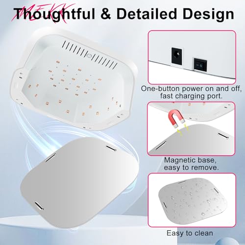 Red Light UV LED Nail Lamp