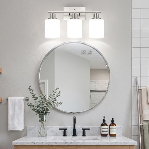 3 Light Bathroom Light Fixtures