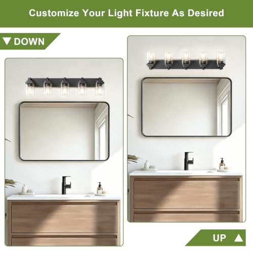 Black Bathroom Light Fixtures