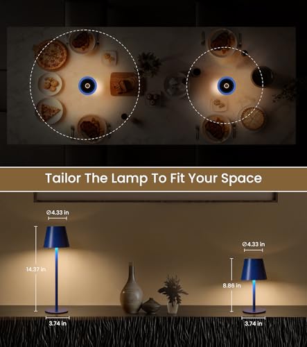 3 Pack Cordless Table Lamp (3 Count)
