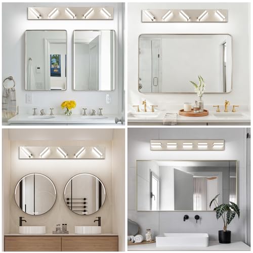 Bathroom Lights Fixtures Over Mirror