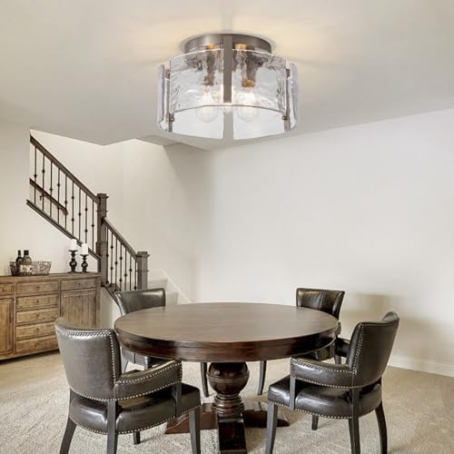 Modern Semi Flush Mount Ceiling Light Fixture