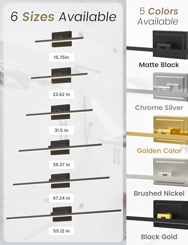 Modern Bathroom Vanity Light 55 inch