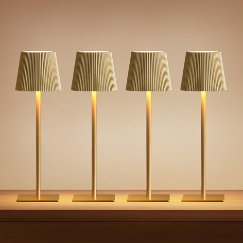 4 Pack Cordless Table Lamp (4 Count)