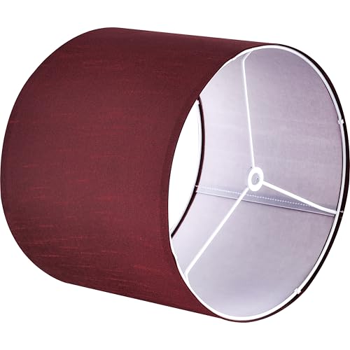 Burgundy Lamp Shade for Table Lamps Set of 1