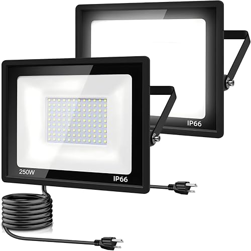 LED Flood Light Outdoor (2 Count)