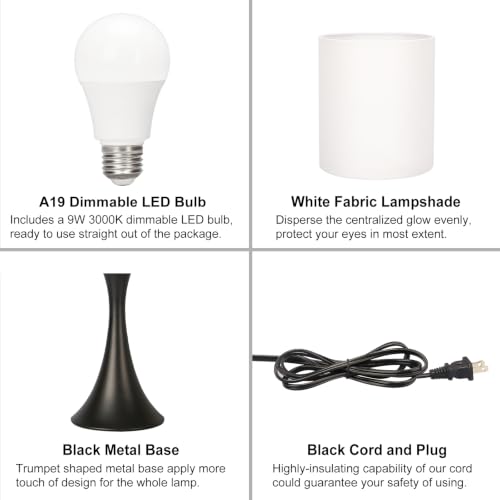 3 Way Touch Control Table Lamp