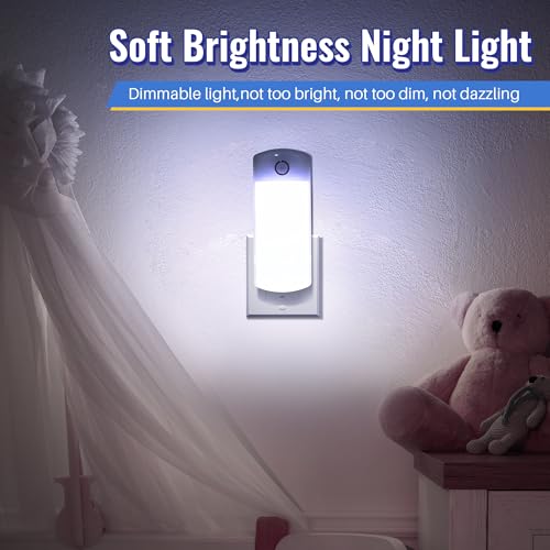 2 Pack 4 in 1 LED Power Failure Light for Home Emergency Power Outage (2 Count)