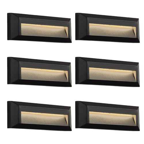 LED Outdoor Indoor Step Lights (6 Count)