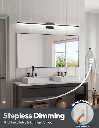 Modern Bathroom Vanity Light 55 inch