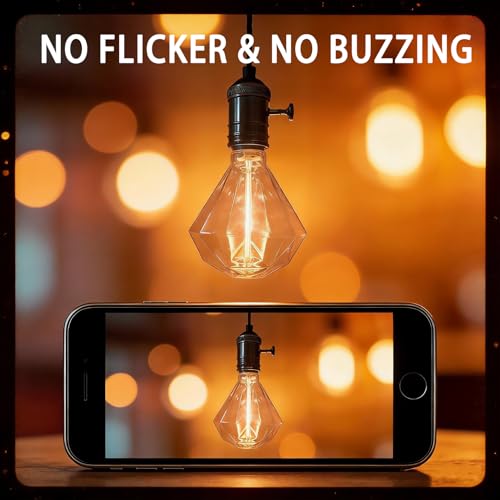 Vintage Diamond Shaped LED Light Bulbs