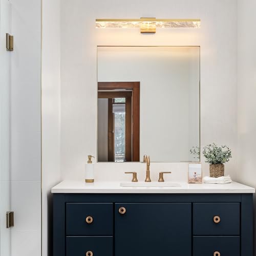 Gold Bathroom Light Fixtures