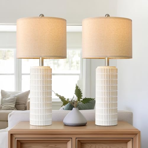 27.5'' Tall Table Lamps for Living Room Set of 2 (2 Count)