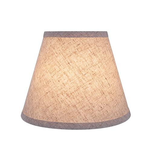 32426 Transitional Hardback Empire Shape Spider Construction Lamp Shade in Flaxen