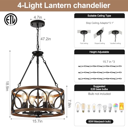 16" Dining Room Light Fixture