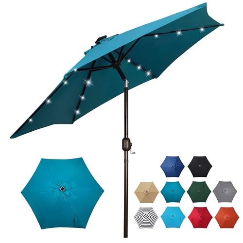 7.5 ft Solar Umbrella