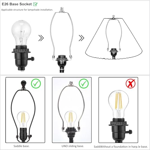 Pleated Lamp Shade for Arc