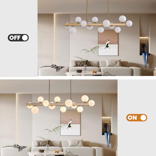12 Lights Modern Gold Chandelier