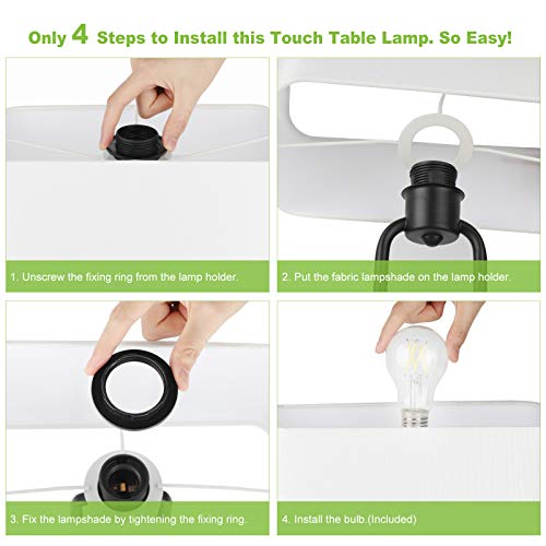 Bedside Touch Control Table Lamp