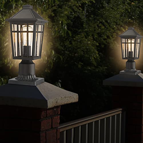 Outdoor Post Lights Lamp Post Light Fixture (2 Count)
