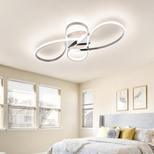 66W Dimmable Modern LED Ceiling Light Fixtures 3000K