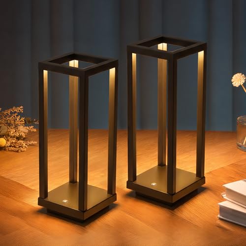 Cordless Waterproof Table Lamps Set of 2 (2 Count)