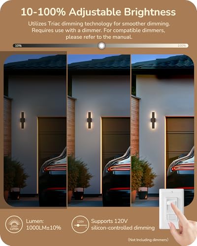 LED Outdoor Wall Lights (25 Count)