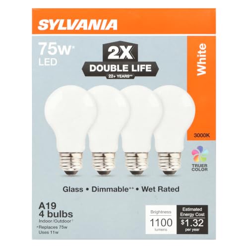 Sylvania Double Life LED Light Bulb (4 Count)