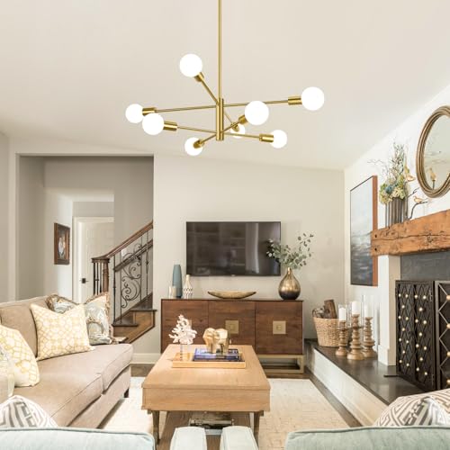 8 Light Modern Chandelier for Dining Room (8 Count)