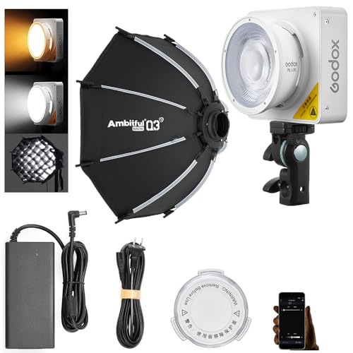 ML100Bi 120W Godox LED Video Light Kit with 60cm Softbox