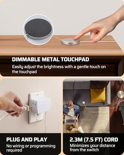 2 Pack Touch Dimmer Switch (2 Count)