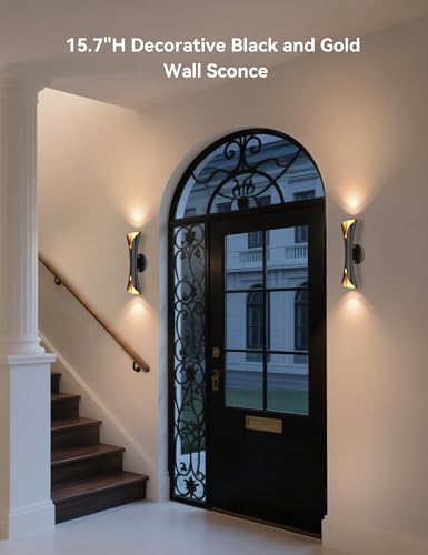 Wall Sconces Set of Two Dimmable Home Theater Sconce Up Down (2 Count)