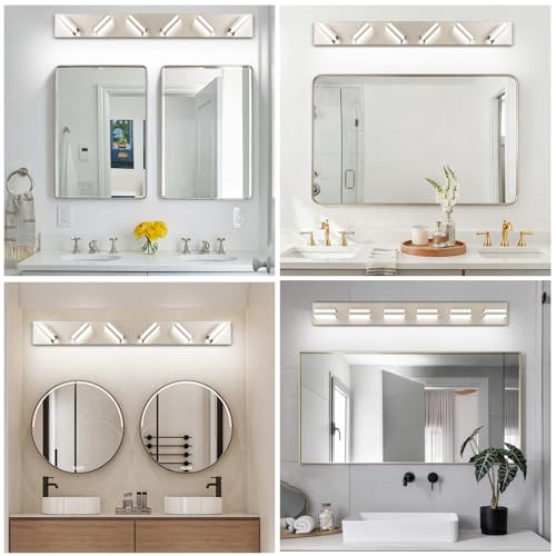 Bathroom Lights Fixtures Over Mirror