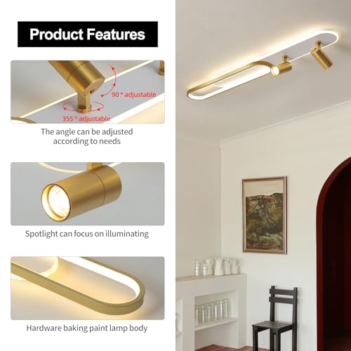 Modern led Ceiling Light 39inch 50w Linear Ceiling Light Fixture