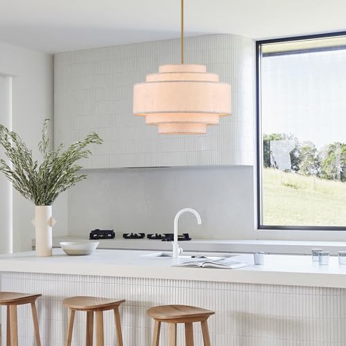 19.7" Modern Drum Chandelier