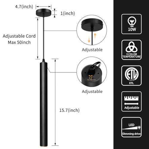 Modern Pendant Lights (3 Count)