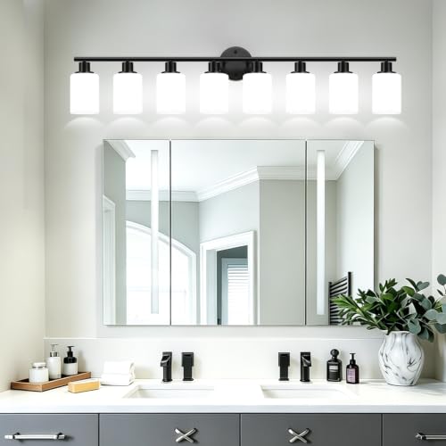 8 Light Bathroom Light Fixtures