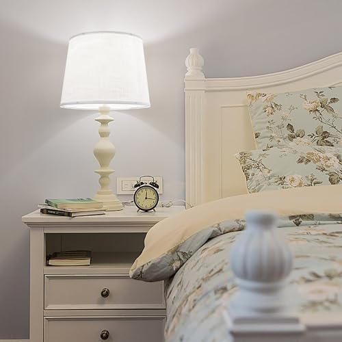 Large White Texture Lamp Shade Set of 1