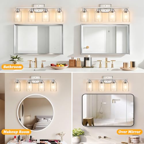 4 Light Bathroom Light Fixtures