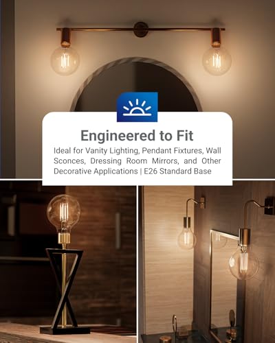 Sunco 6 Pack G25 LED Light Bulb (6 Count)